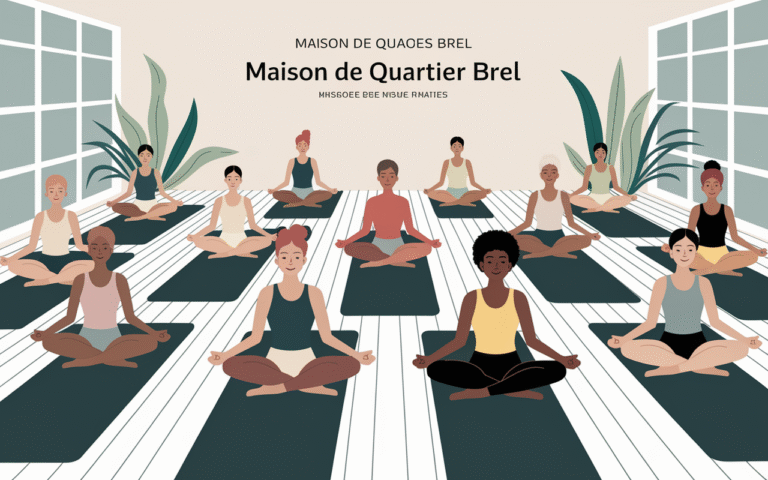 Atelier pilate avec la Maison de Quartier Jacques Brel